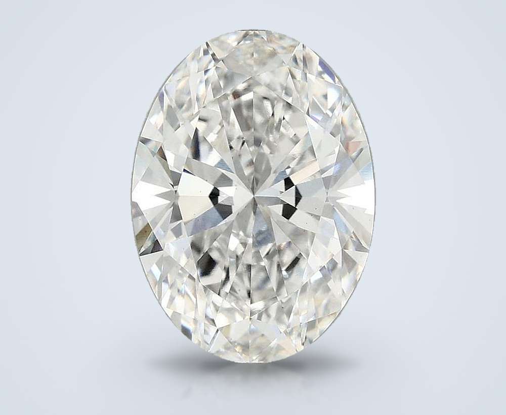 3.69 Carat Oval Lab Diamond