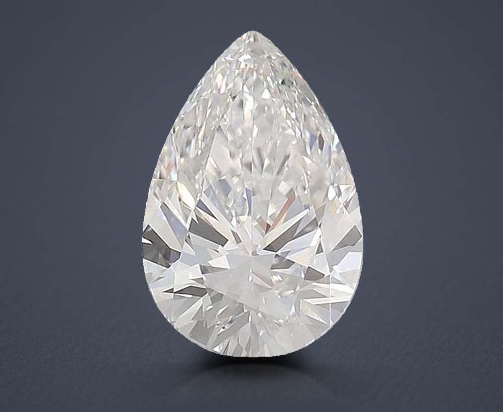 2.54 Carat Pear Lab Diamond