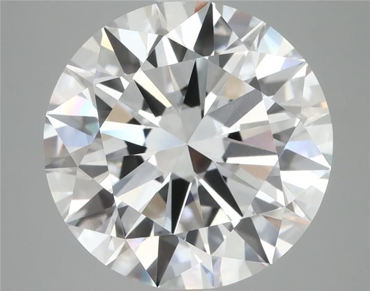 6.81ct D VVS2 Excellent Cut Round Lab Grown Diamond