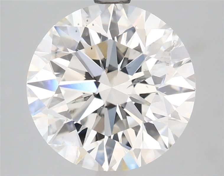 4.09ct G SI2 Excellent Cut Round Lab Grown Diamond