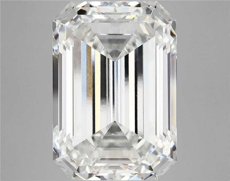 15.28ct F VS1 Rare Carat Ideal Cut Emerald Lab Grown Diamond