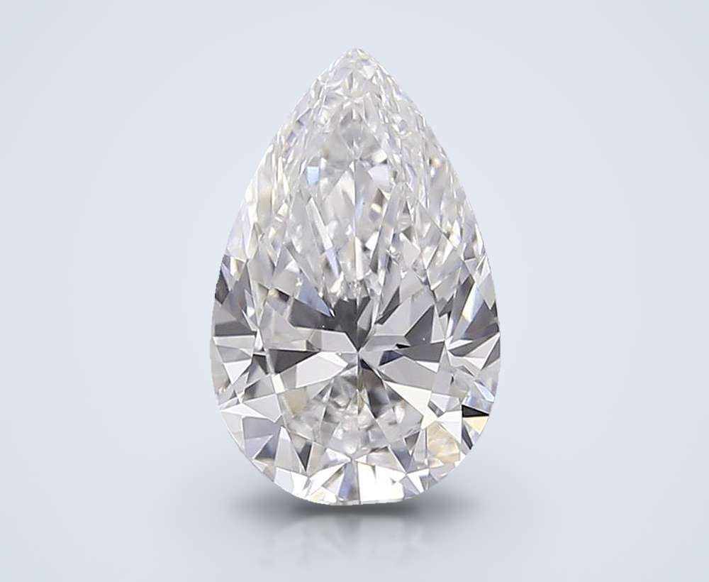 0.81 Carat Pear Lab Diamond