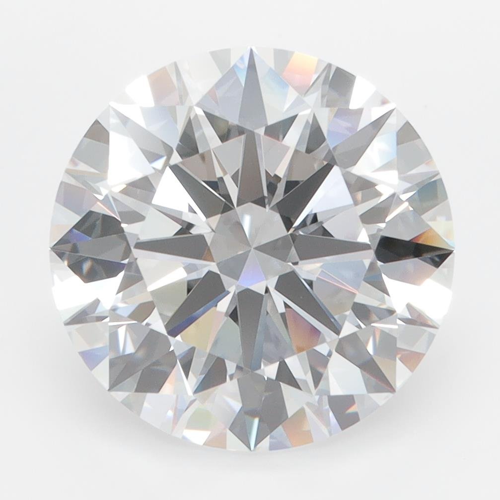 4.08 Carat Round Lab Diamond