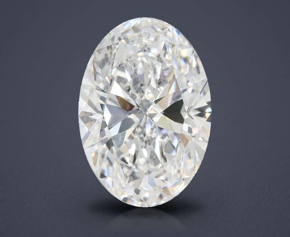 4.00 Carat Oval Lab Diamond
