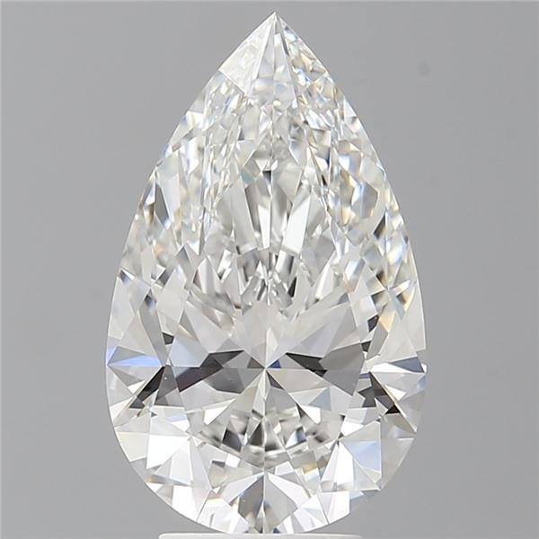 4.56 Carat Pear Lab Diamond