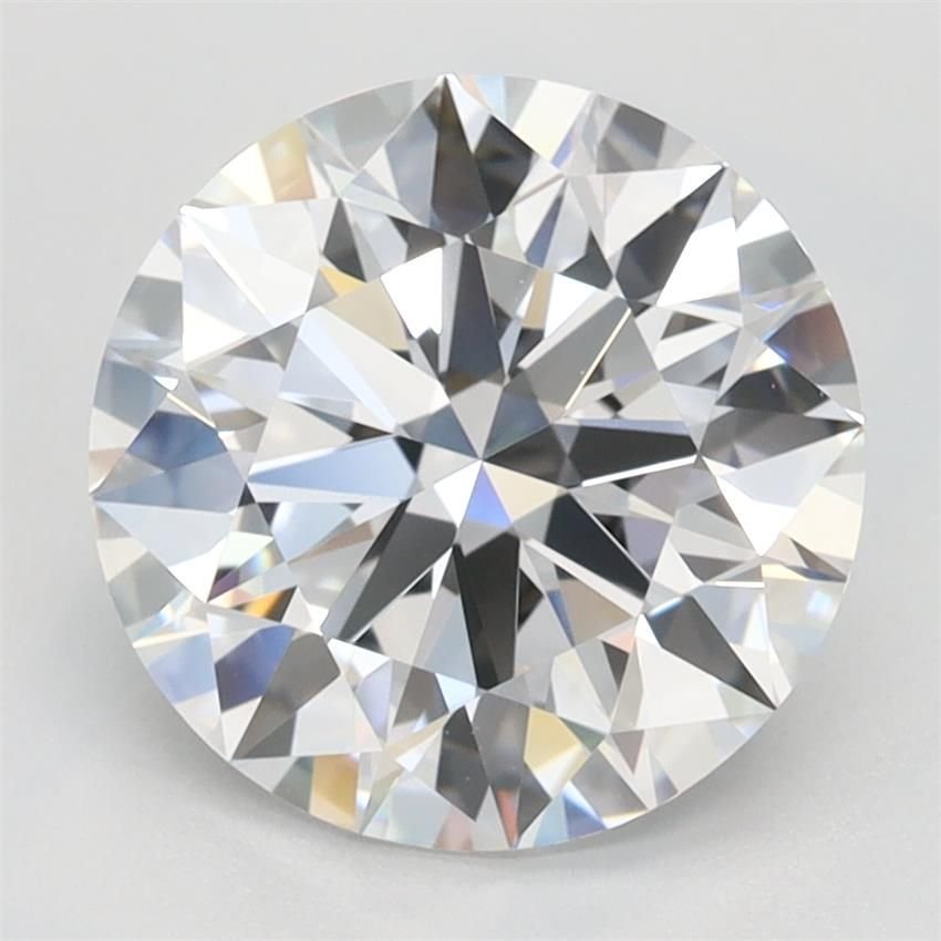 2.51ct D VVS1 Rare Carat Ideal Cut Round Lab Grown Diamond