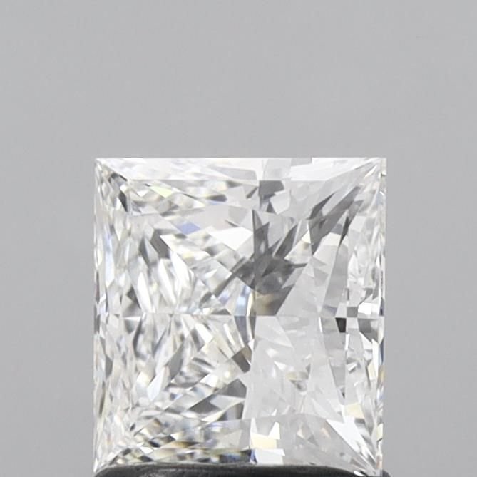 1.37ct E VS1 Rare Carat Ideal Cut Princess Lab Grown Diamond