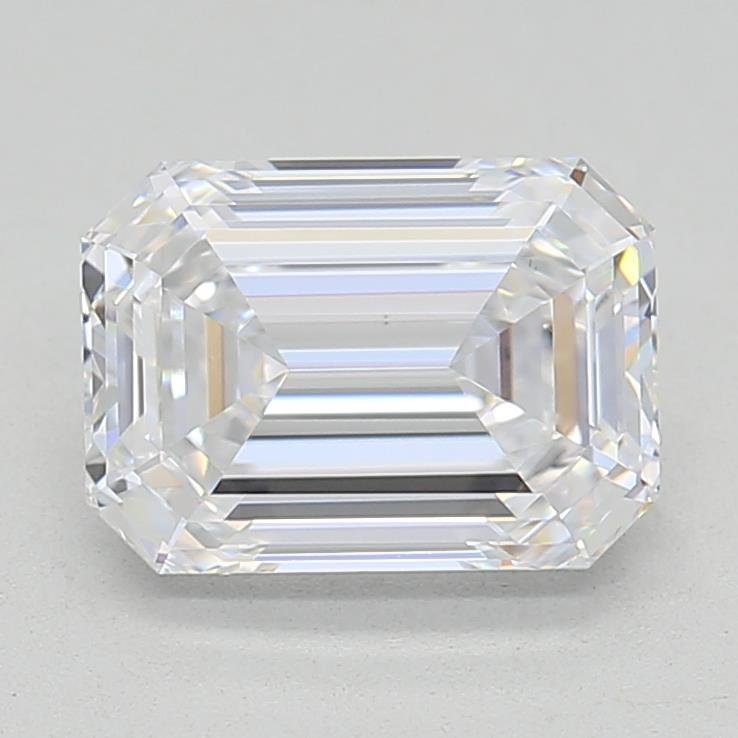 0.98ct D VS1 Rare Carat Ideal Cut Emerald Lab Grown Diamond