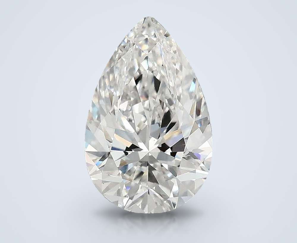 2.50 Carat Pear Lab Diamond