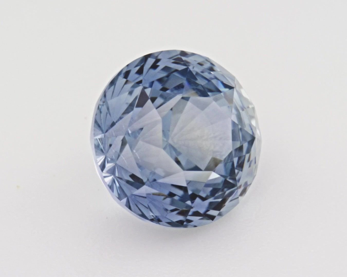 1.93 Carat Teal Round Sapphire