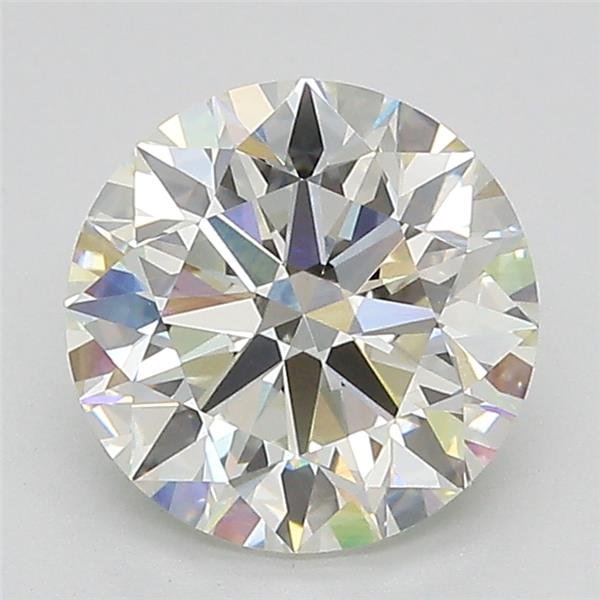 2.19ct J VS1 Excellent Cut Round Lab Grown Diamond
