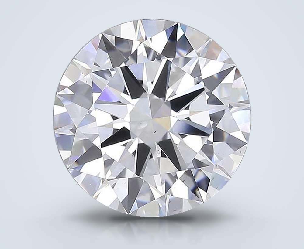 8.07 Carat Round Lab Diamond