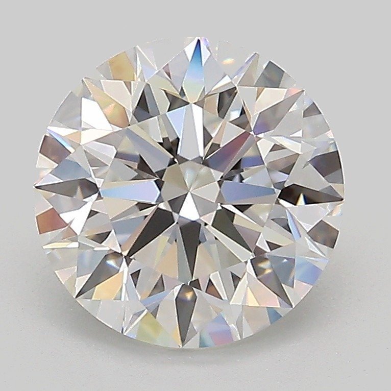 2.43ct E VVS2 Ideal Cut Round Lab Grown Diamond