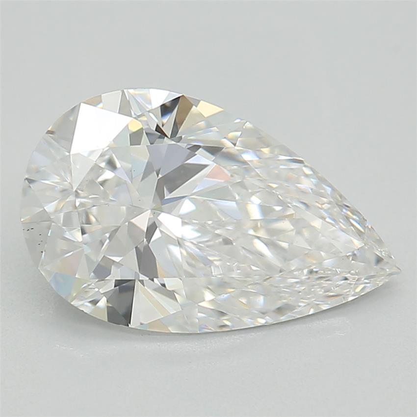 1.09ct E VS2 Rare Carat Ideal Cut Pear Lab Grown Diamond