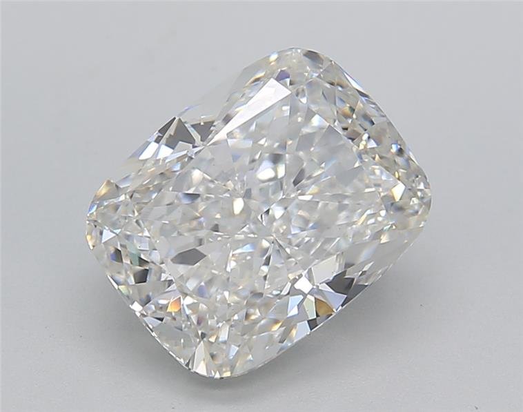 3.19ct G VVS2 Rare Carat Ideal Cut Cushion Lab Grown Diamond