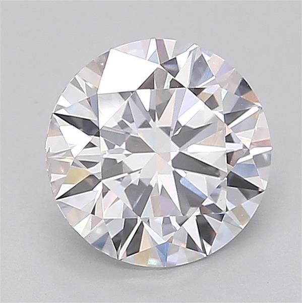 2.01ct E VS2 Rare Carat Ideal Cut Round Lab Grown Diamond
