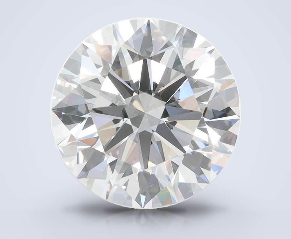 4.04 Carat Round Lab Diamond