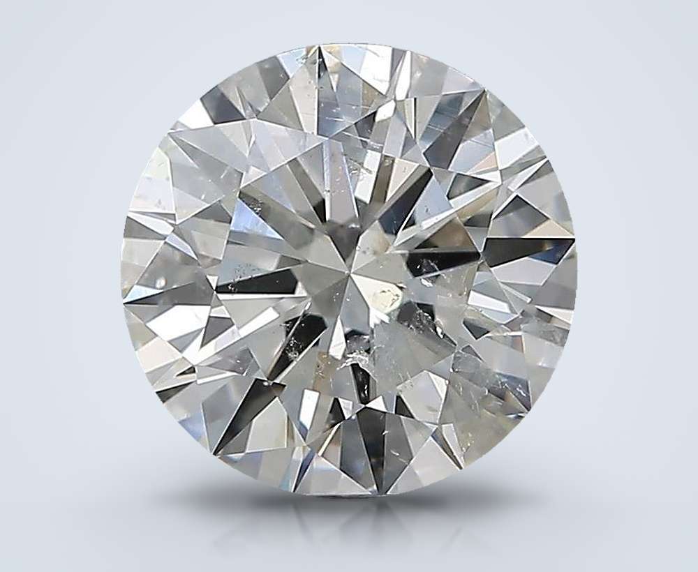 2.73 Carat Round Natural Diamond