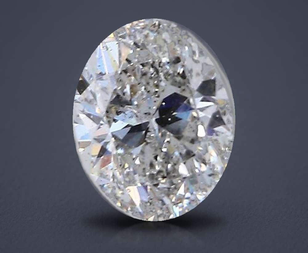 1.50 Carat Oval Natural Diamond
