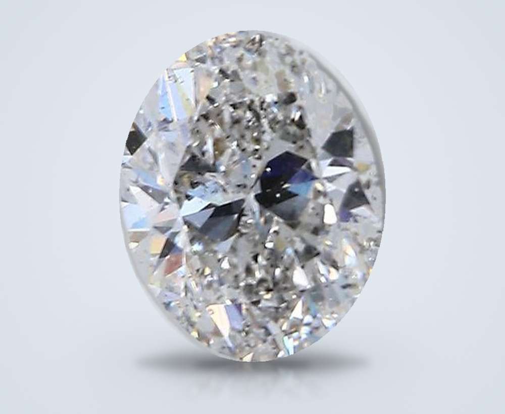 1.50 Carat Oval Natural Diamond