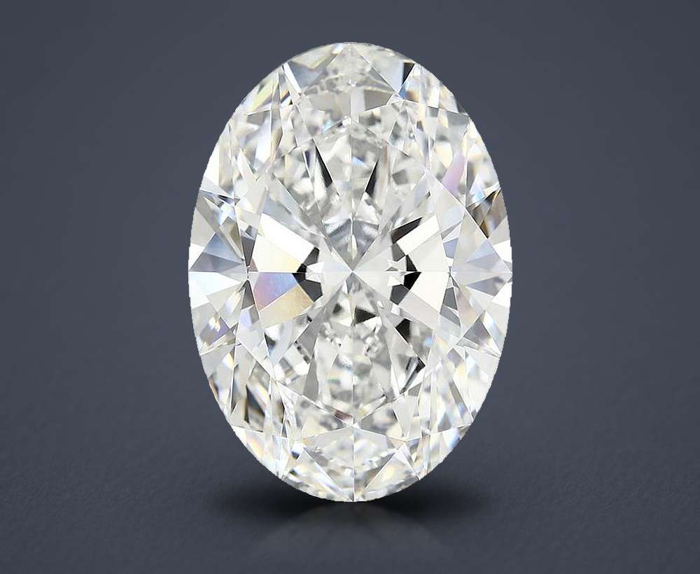 9.61 Carat Oval Lab Diamond