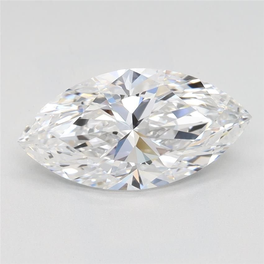 2.03ct D VVS2 Rare Carat Ideal Cut Marquise Lab Grown Diamond