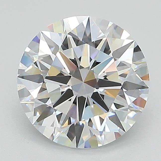 1.58ct E VVS2 Rare Carat Ideal Cut Round Lab Grown Diamond