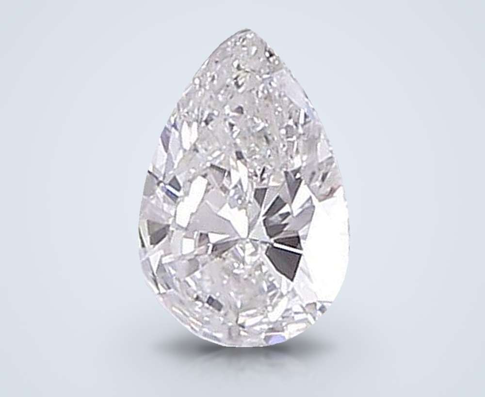 0.59 Carat Pear Lab Diamond