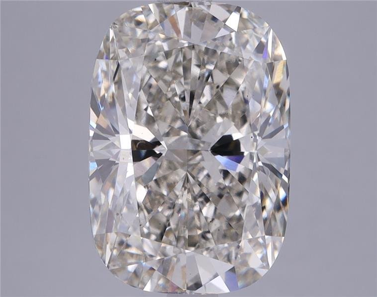 5.53ct I VS2 Rare Carat Ideal Cut Cushion Lab Grown Diamond