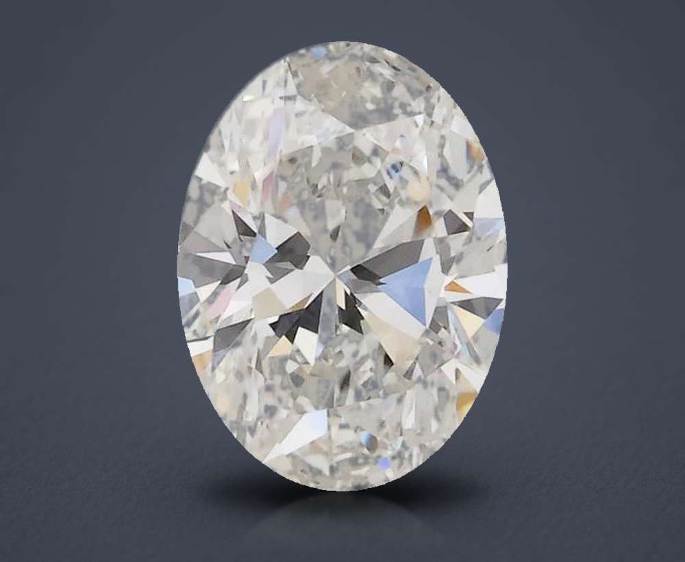 0.40 Carat Oval Lab Diamond