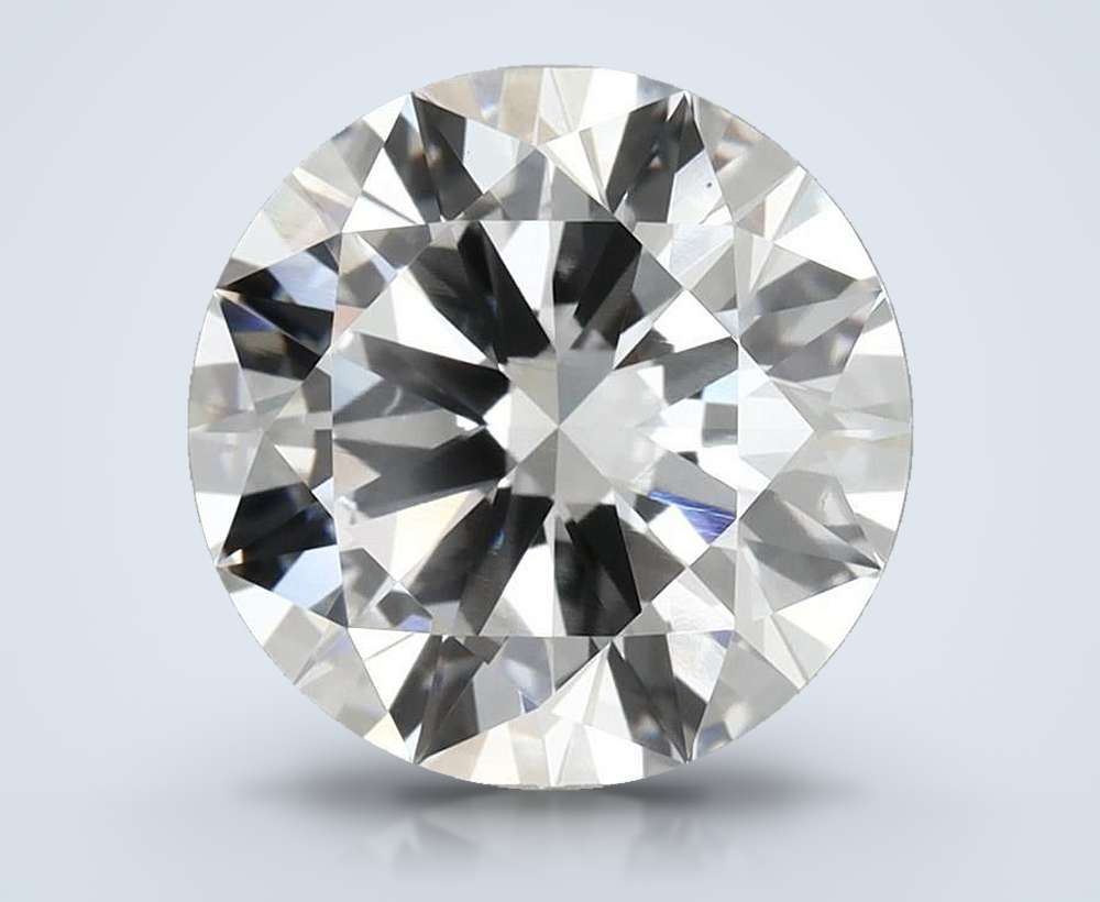 3.83 Carat Round Lab Diamond