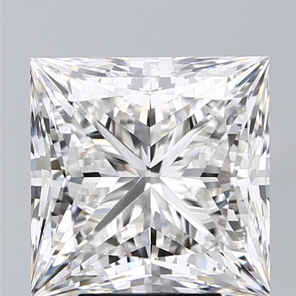 6.07ct G VS1 Rare Carat Ideal Cut Princess Lab Grown Diamond