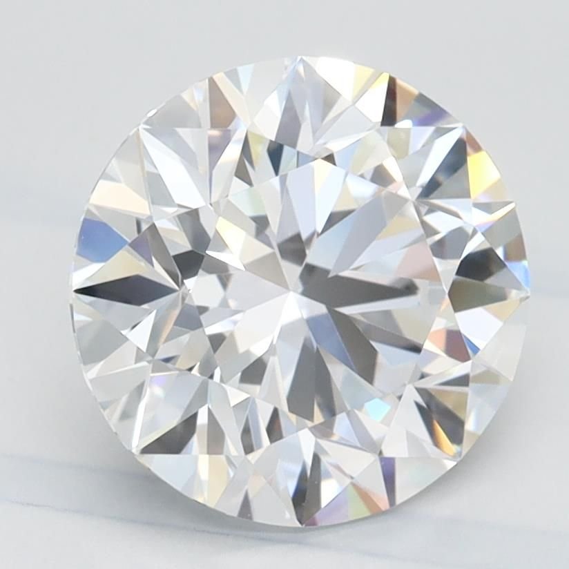 2.03ct D VVS1 Rare Carat Ideal Cut Round Lab Grown Diamond