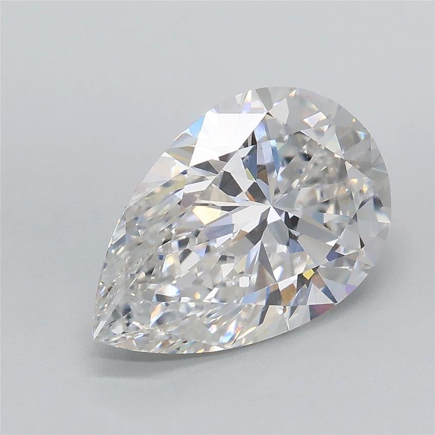 2.09ct E VS1 Rare Carat Ideal Cut Pear Lab Grown Diamond
