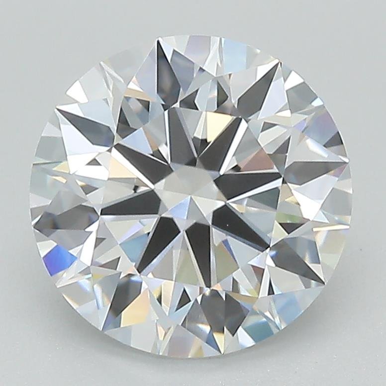 2.72ct D VVS2 Rare Carat Ideal Cut Round Lab Grown Diamond