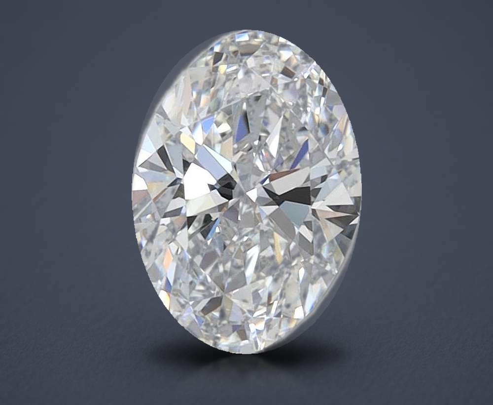 1.02 Carat Oval Lab Diamond