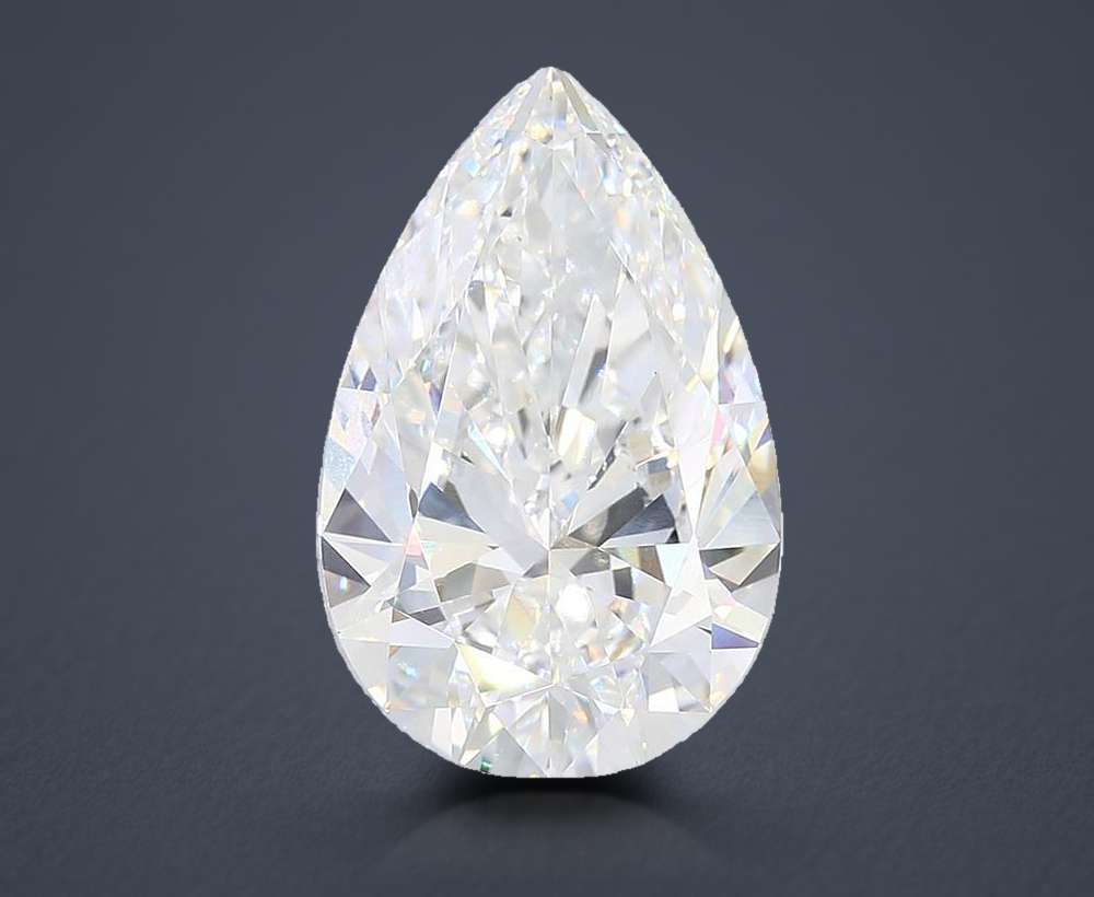 18.06 Carat Pear Lab Diamond