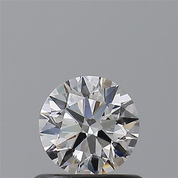 0.54ct F SI1 Rare Carat Ideal Cut Round Diamond