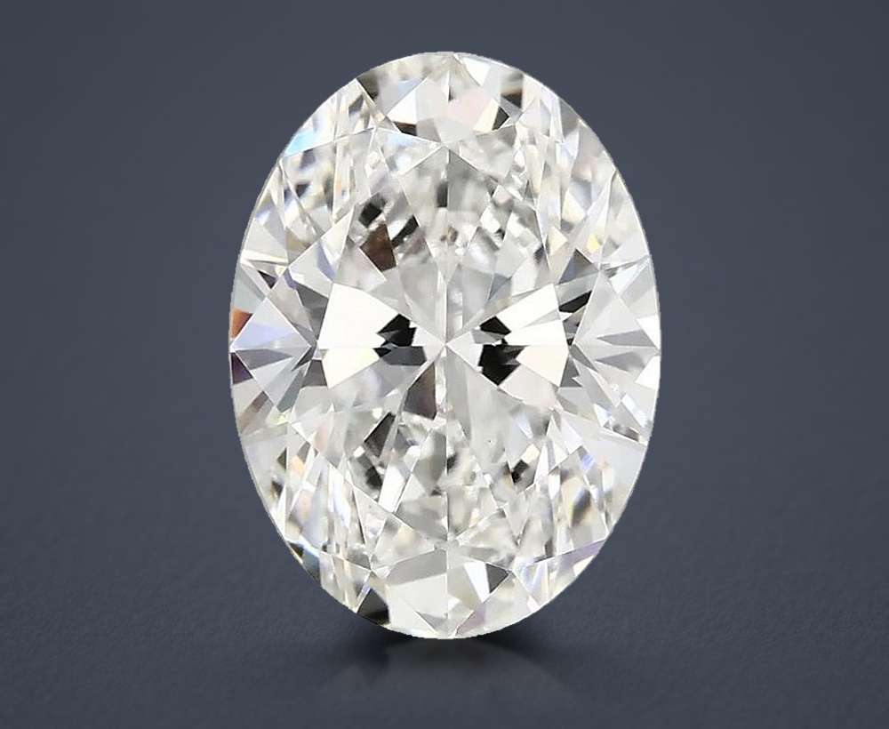 3.52 Carat Oval Lab Diamond
