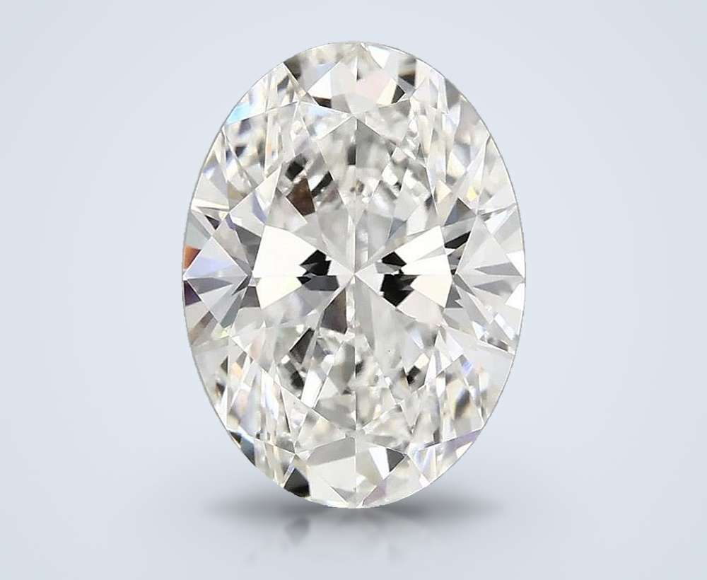 3.52 Carat Oval Lab Diamond
