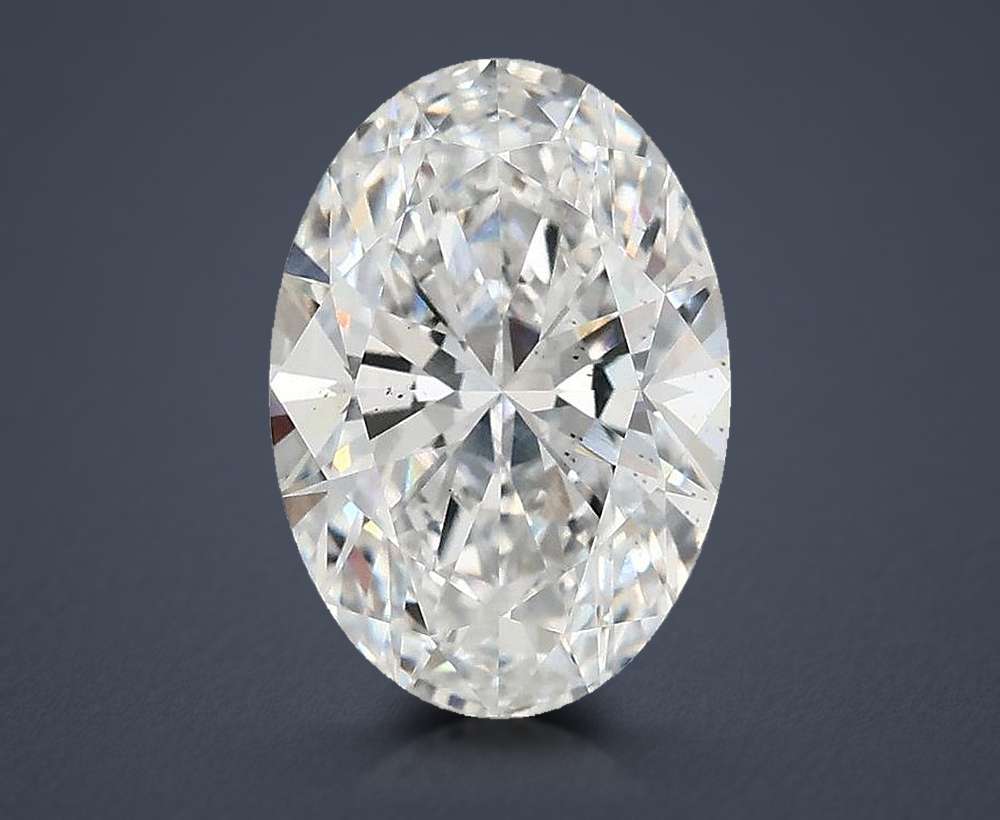 2.85 Carat Oval Lab Diamond