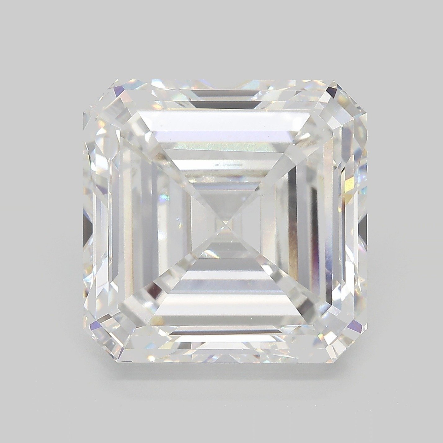 18.02ct F VVS2 Very Good Cut Asscher Lab Grown Diamond