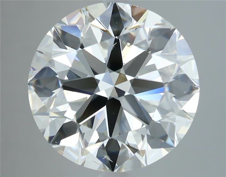 6.01ct H SI1 Excellent Cut Round Diamond