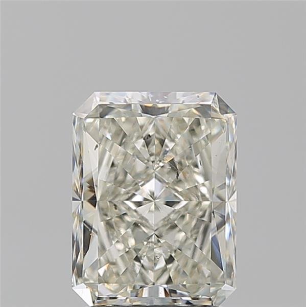 2.03ct K SI2 Rare Carat Ideal Cut Radiant Diamond