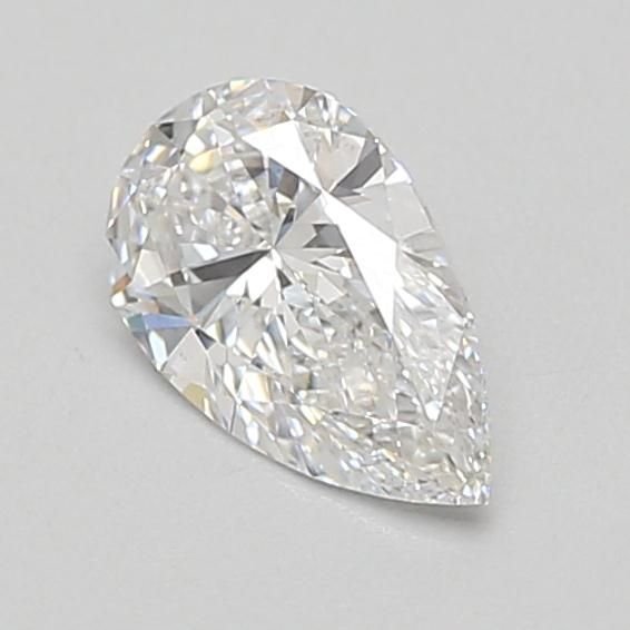 0.85ct D VS2 Rare Carat Ideal Cut Pear Lab Grown Diamond