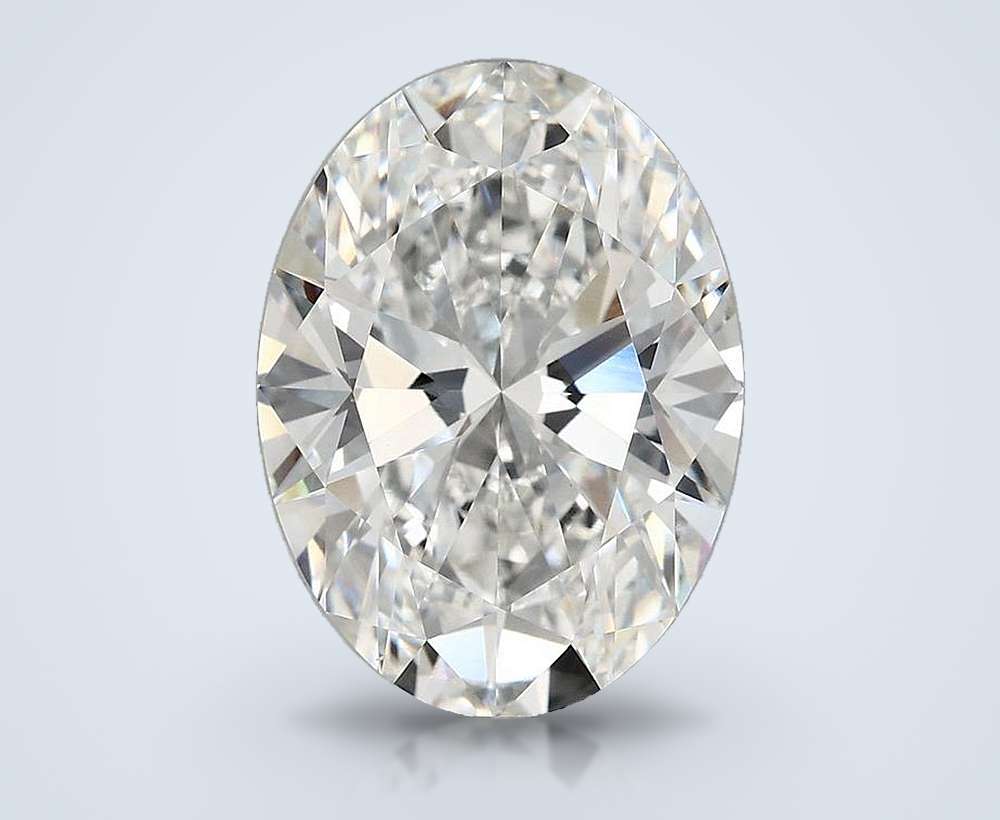 6.10 Carat Oval Lab Diamond