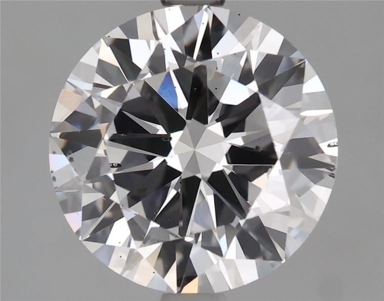 2.54ct E SI1 Excellent Cut Round Lab Grown Diamond