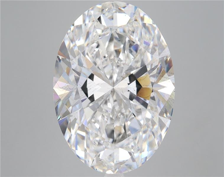 11.65ct F SI1 Rare Carat Ideal Cut Oval Lab Grown Diamond