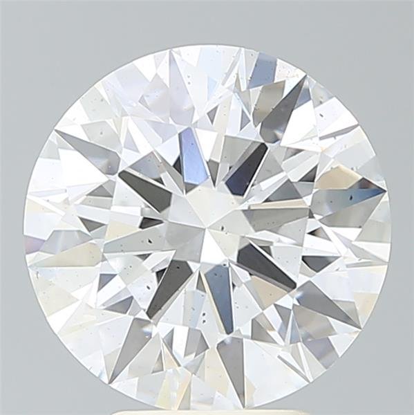 4.26ct G SI1 Rare Carat Ideal Cut Round Lab Grown Diamond