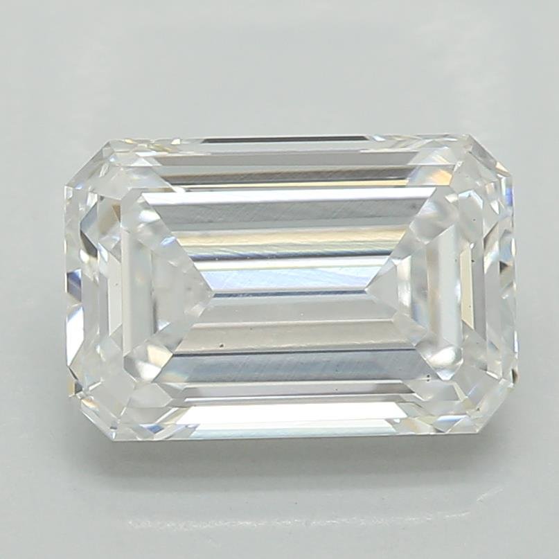 1.01ct D VS1 Rare Carat Ideal Cut Emerald Lab Grown Diamond